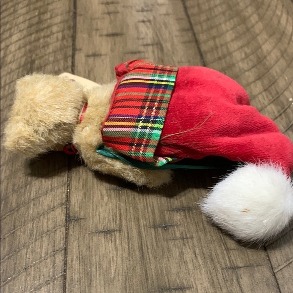 Boyds Bears Tan and Red Plush Bear - Picture 5 of 7